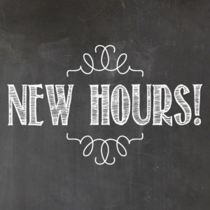 New Hours